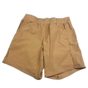 Columbia Women's Leslie Falls™ Long Shorts Beige Tan Shorts Size Large